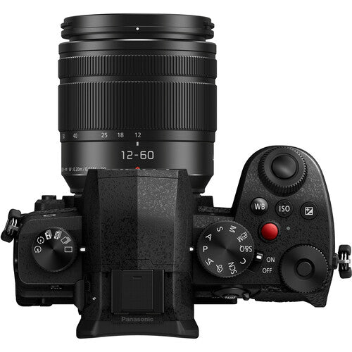 Panasonic Lumix G97 4K Hybrid Mirrorless Camera with 12-60mm F3.5-5.6 Lens - Professional Photography & Vlogging Kit for Travel, YouTube & Content Creation