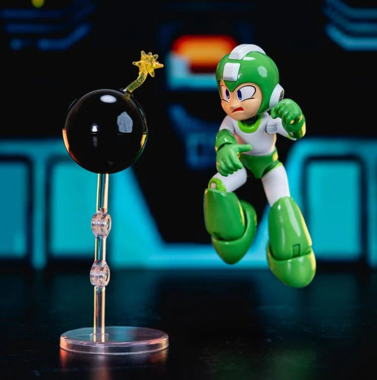 Jada Toys 1/12 Scale 6-Inch Mega Man Action Figure Set - Hyper Bomb, Elec Man & Cut Man Collectible Figures for Display & Gaming Enthusiasts