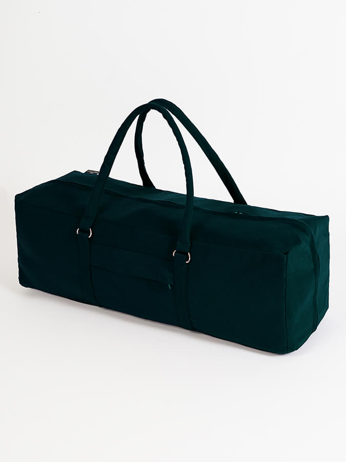GOTS Certified Organic Cotton Yoga Bag - Eco-Friendly Yoga Equipment Storage for Studio & Travel - Perfect for Yoga Mats, Blocks, and Accessories