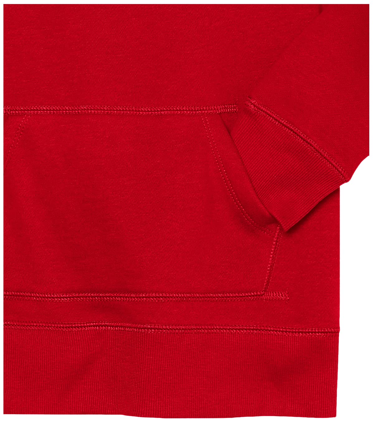 Amazon Essentials Girls' and Toddlers' Pullover Hoodie Sweatshirt - Soft Cotton Blend, Cozy Fleece Lining, Adjustable Drawstring - Perfect for Playdates, School, and Outdoor Adventures