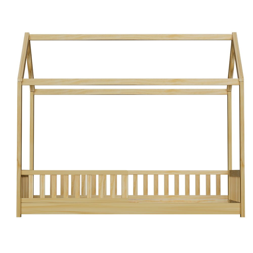 Stylish Oak Kids Single Bed Frame - Durable & Safe for Children's Bedroom Decor