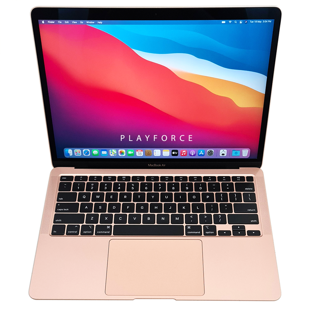 Apple MacBook Air 13-inch (2019) - Intel Core i5, 16GB RAM, 512GB SSD, Gold - Lightweight Laptop for Work, Study & Travel