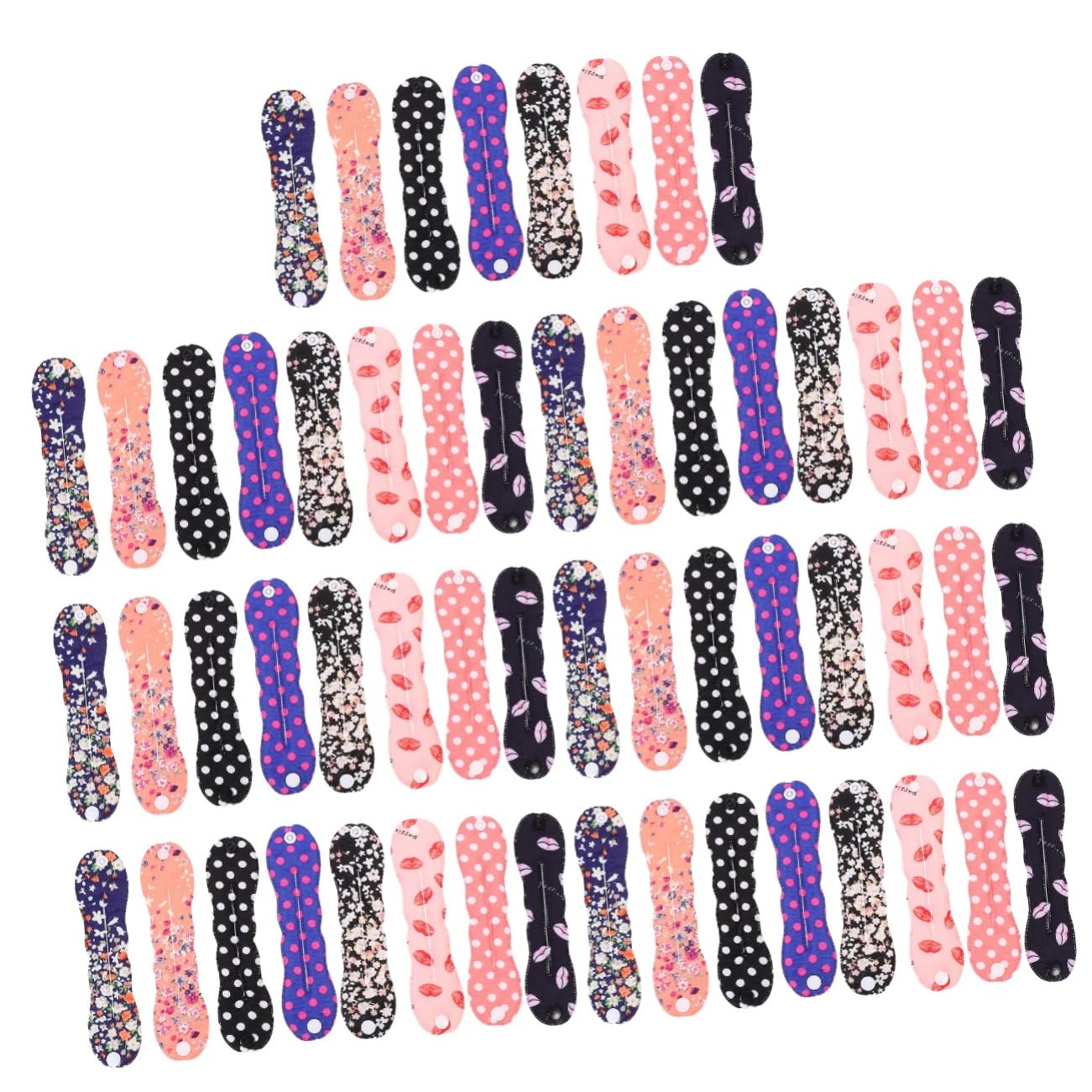 POPETPOP 56 Pcs Hair Styling Kit - Reusable Hair Clips, Headbands, Bun Makers & French Hair Pins for Women & Girls - Perfect for Curly Hair, Updos, Ponytails & Everyday Hairstyles
