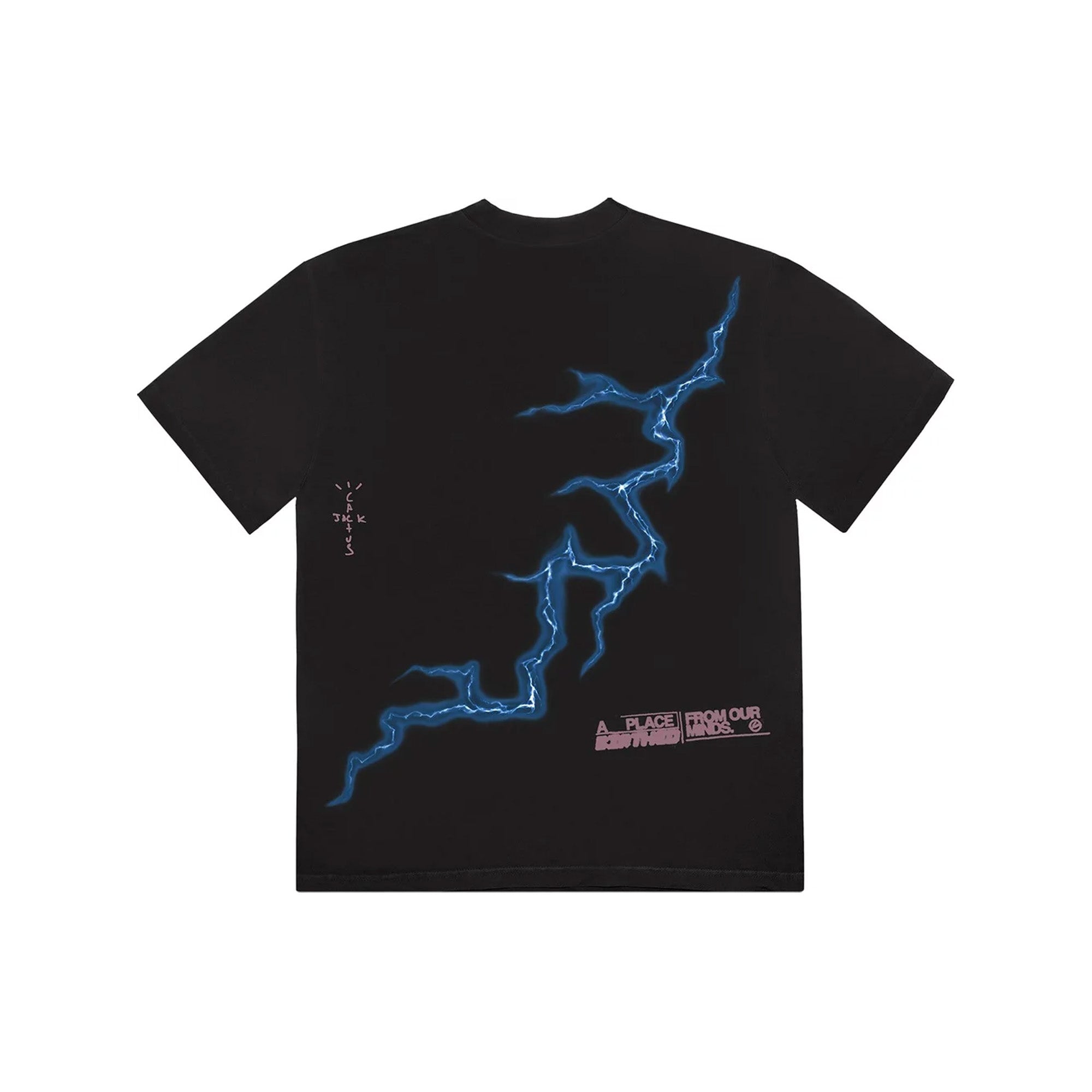 Travis Scott x Fragment Cactus Jack Danger T-Shirt - Black | Hip Hop Streetwear for Concerts & Casual Outfits