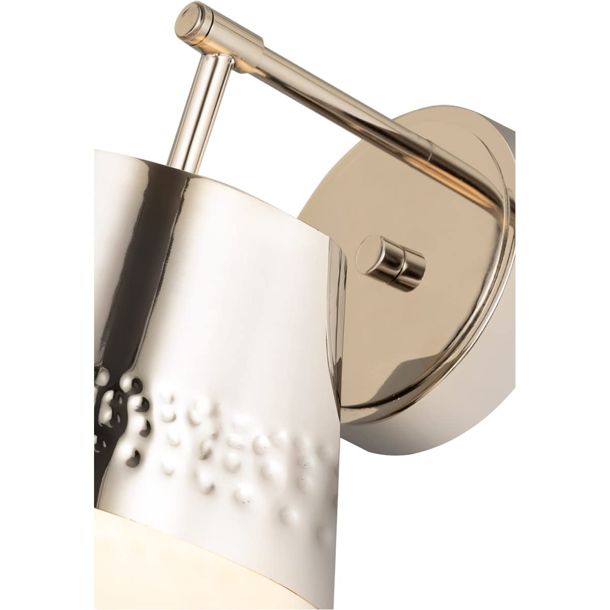 Z-Lite 6013-1S-PN Single Light Wall Sconce - Modern Indoor Lighting Fixture for Bedroom, Hallway & Living Room Decor
