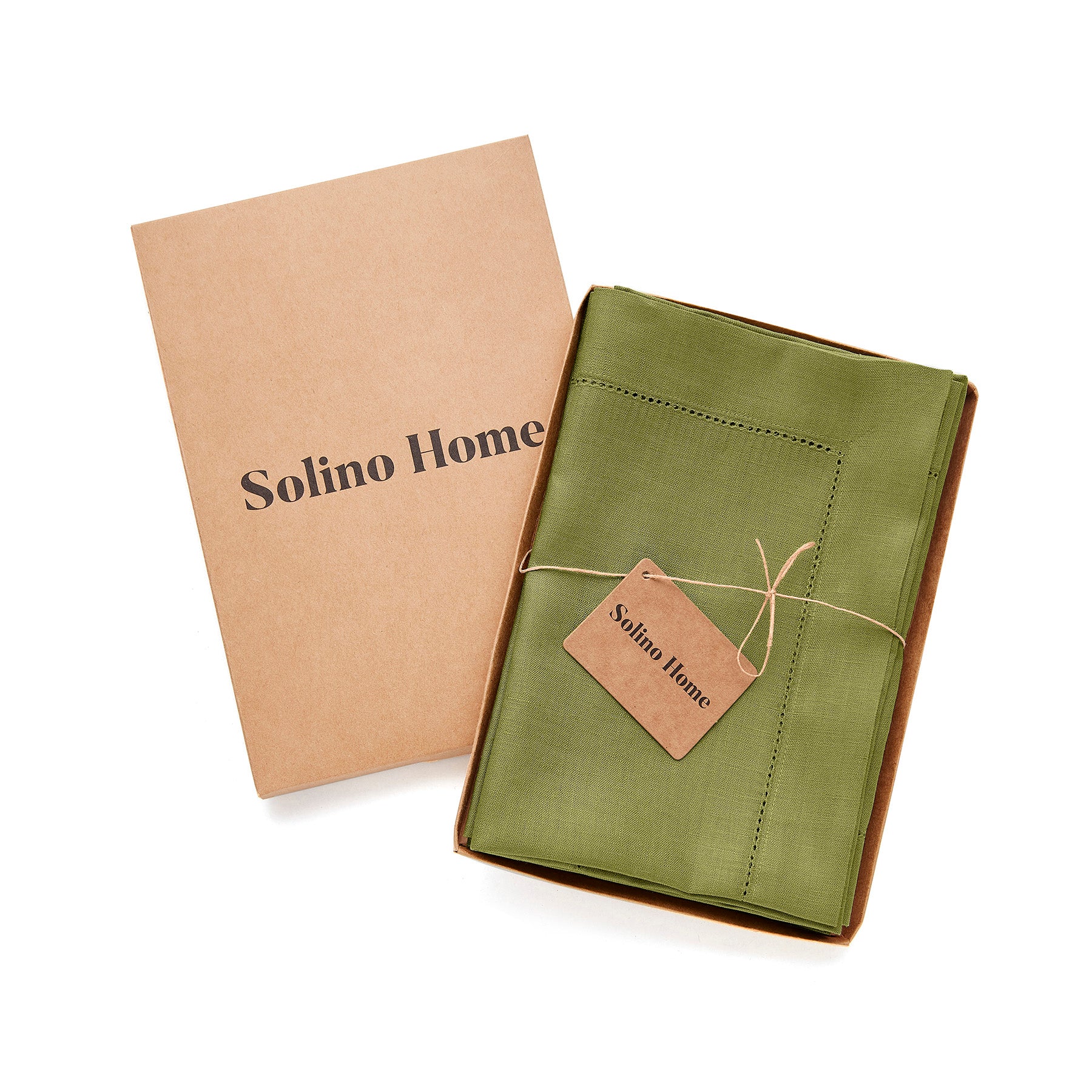 Premium Classic Hemstitch Linen Napkins - Elegant Dinner Table Decor for Weddings, Parties & Fine Dining