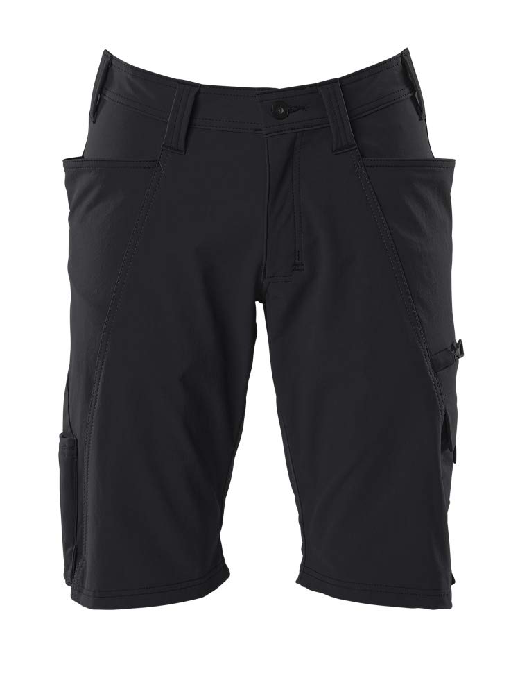 Men's Mascot Work Shorts 4-Way Stretch - Durable & Comfortable 18149-511 for Construction, Landscaping & Outdoor Work