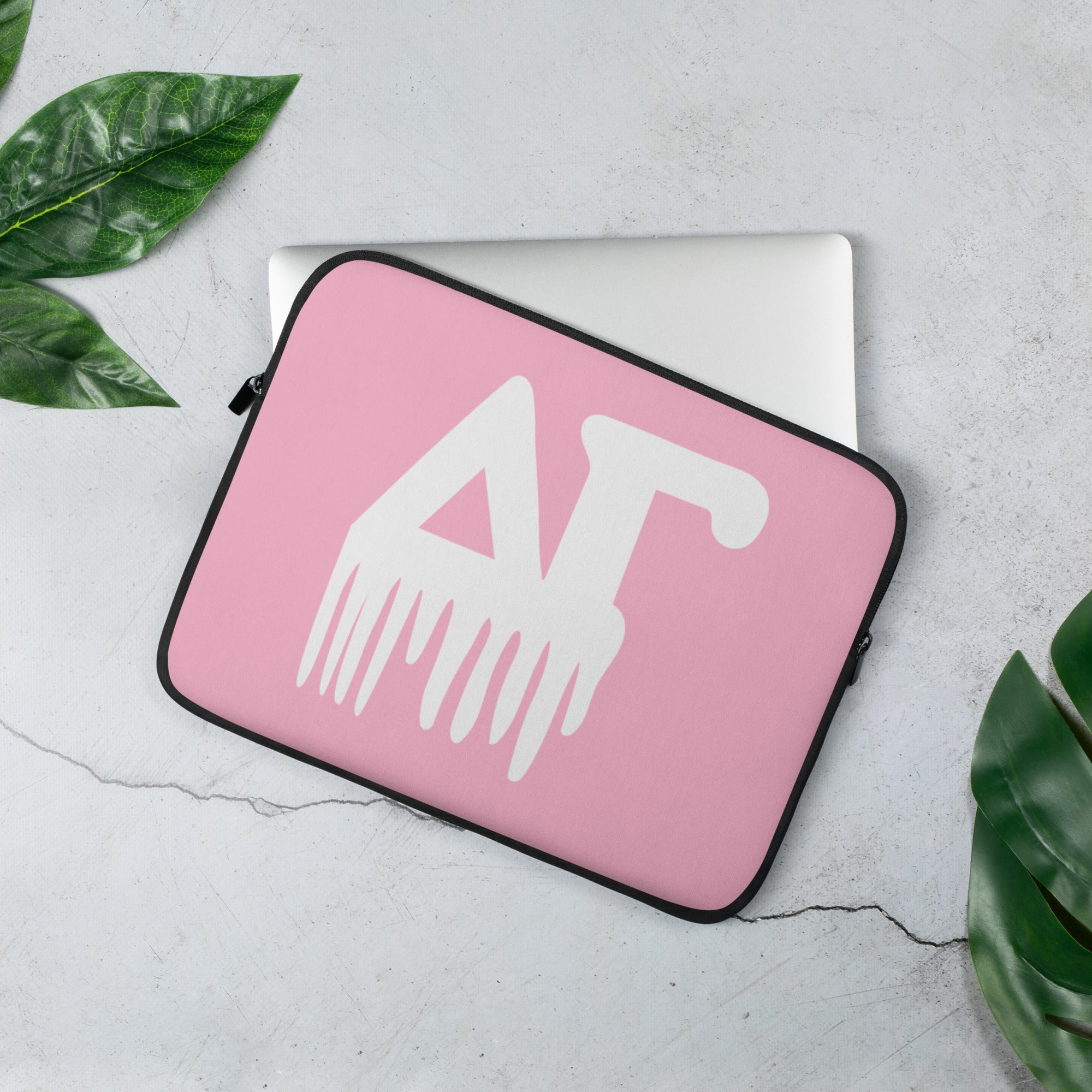 Delta Gamma Laptop Sleeve 13-15 Inch - Protective Neoprene Case for MacBook Air Pro, Dell, HP - Lightweight & Water-Resistant for School, Work, Travel