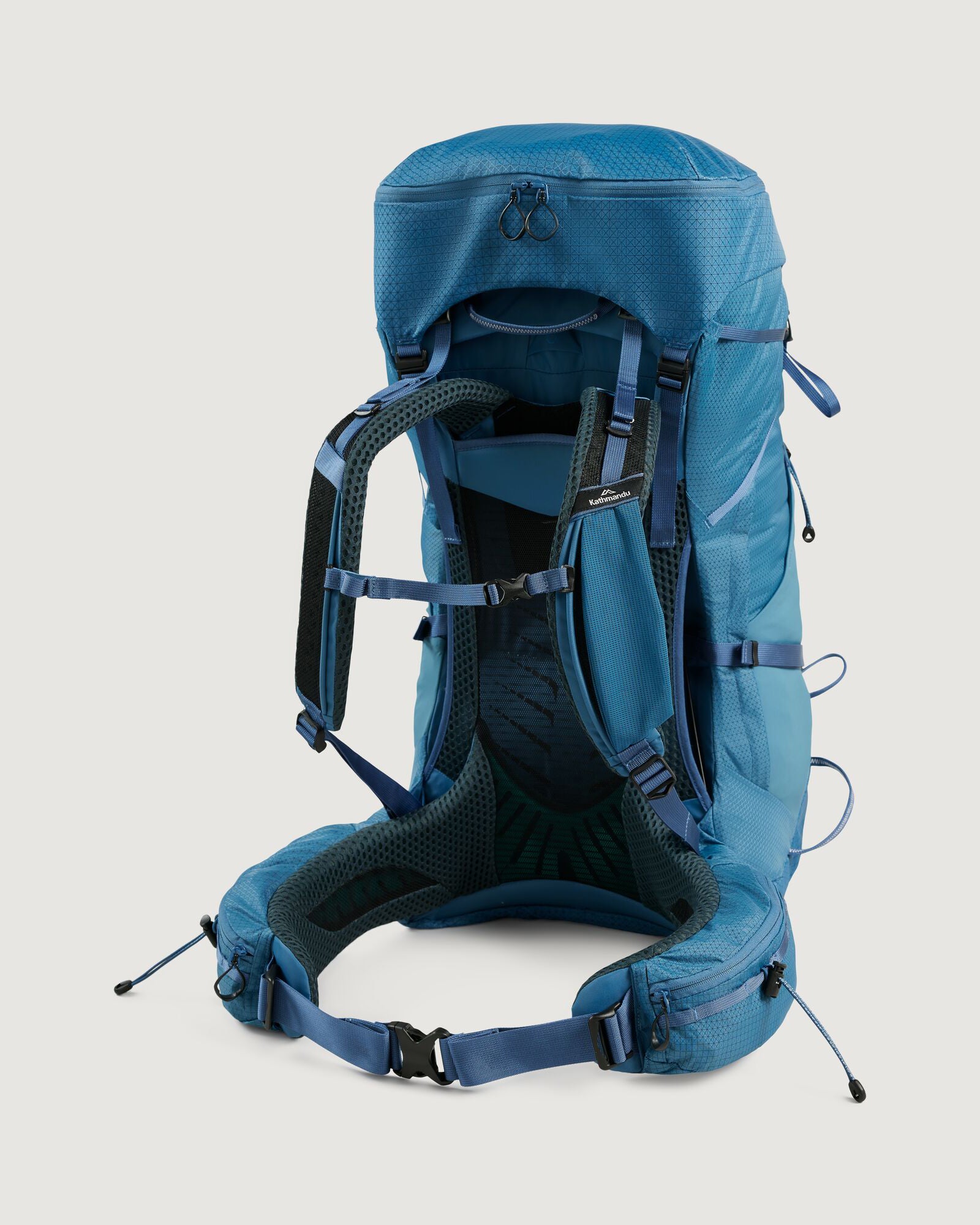 Valorous Pack 58L Waterproof Hiking Backpack - Steel Blue Outdoor Gear for Camping, Travel & Trekking