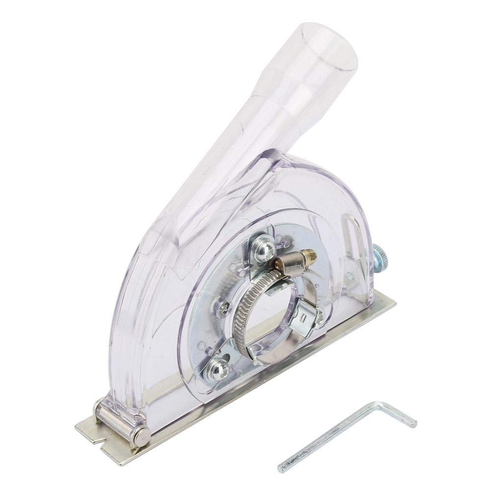 Hyuduo Dust Cover Shroud for 100/125/150mm Angle Grinder & 90/115/125mm Saw Disc - Universal Dust Collection System for Concrete Cutting, Metal Grinding, and Woodworking Projects