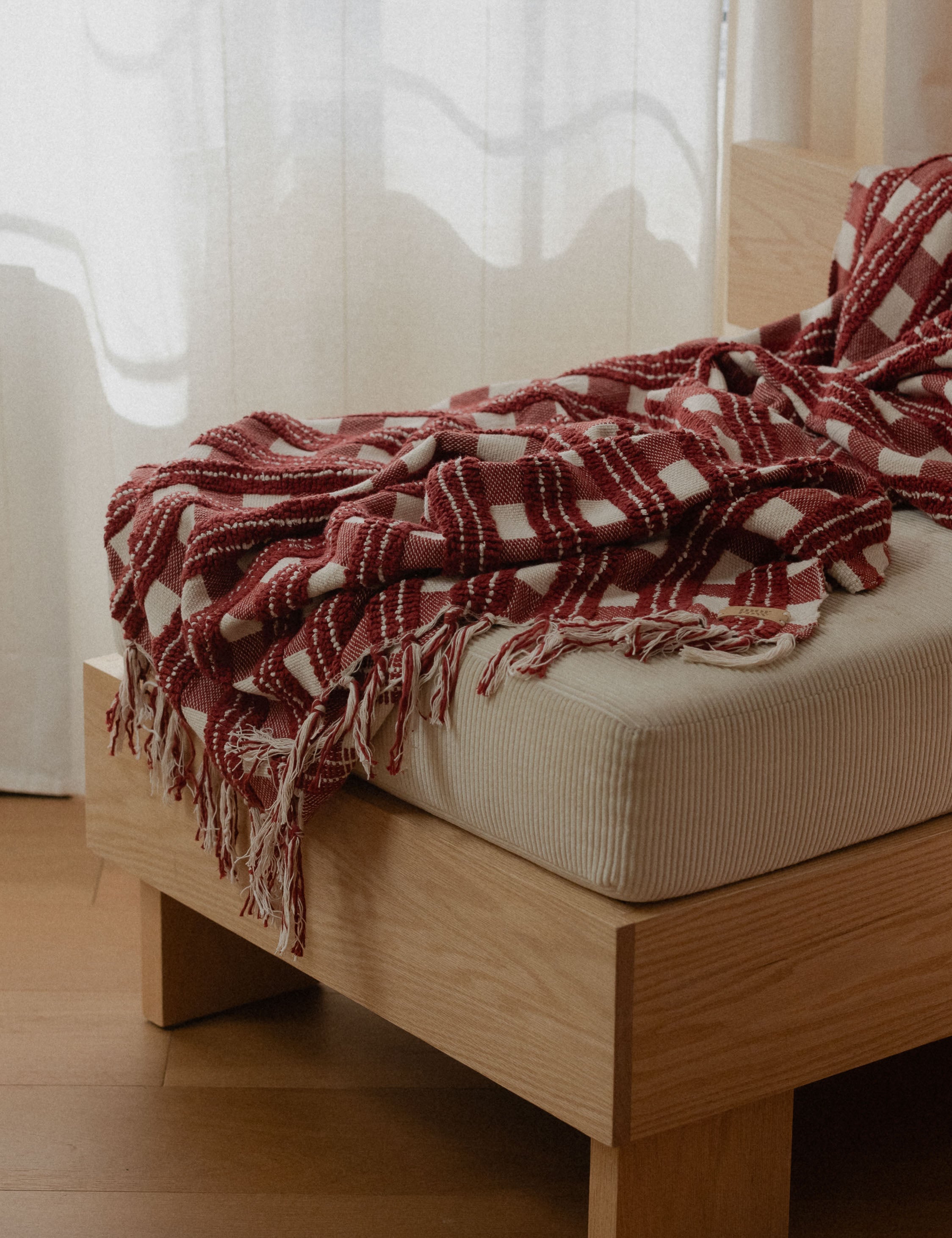 Camila Throw Blanket by Morrow Soft Goods - Ultra Soft & Cozy for Living Room, Bedroom, or Outdoor Use