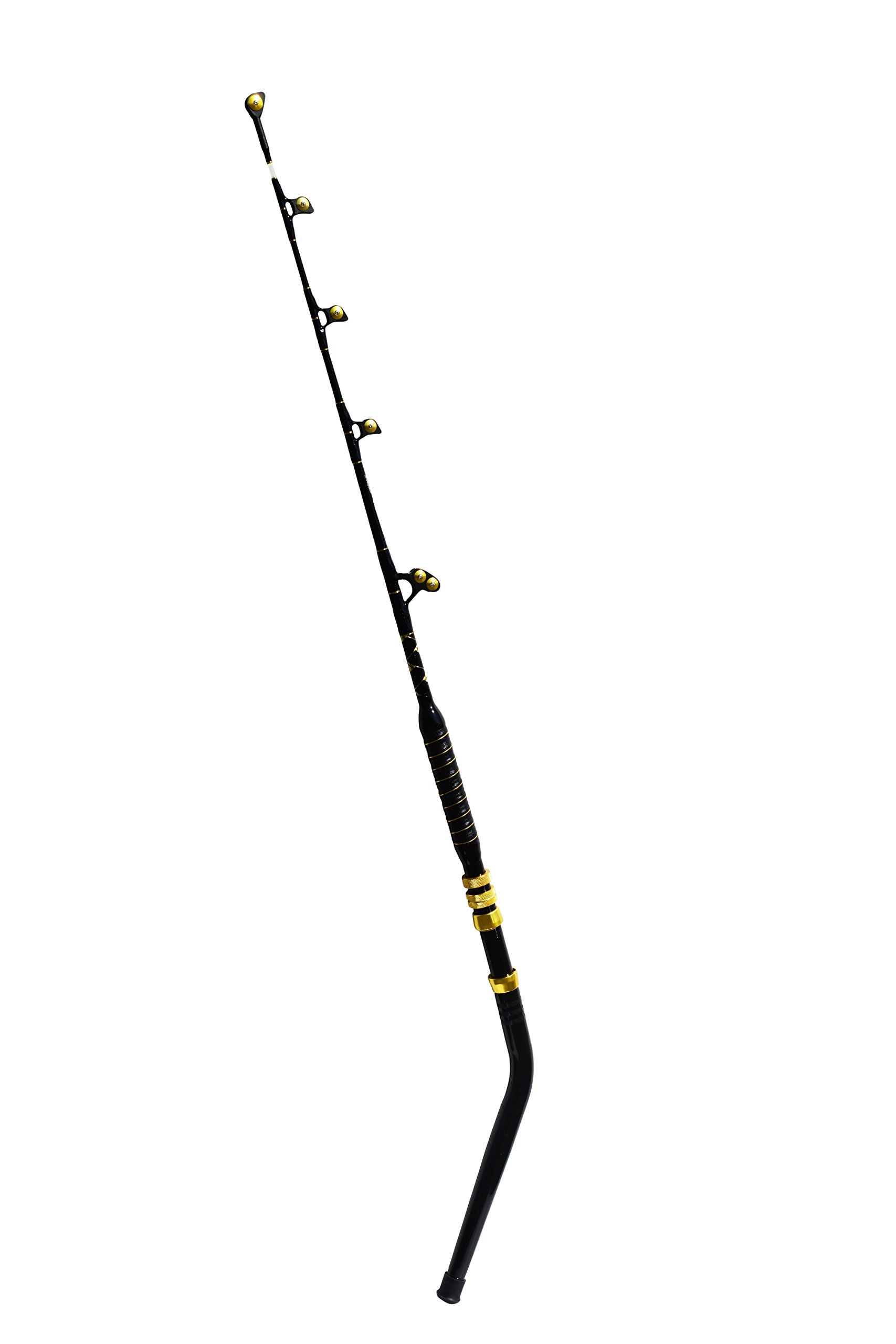 Premium Blue Marlin Fishing Rod - Bent Butt Tournament Edition | Heavy Duty Saltwater Trolling Rod for Big Game Fishing | Perfect for Offshore Tournaments & Deep Sea Fishing Adventures