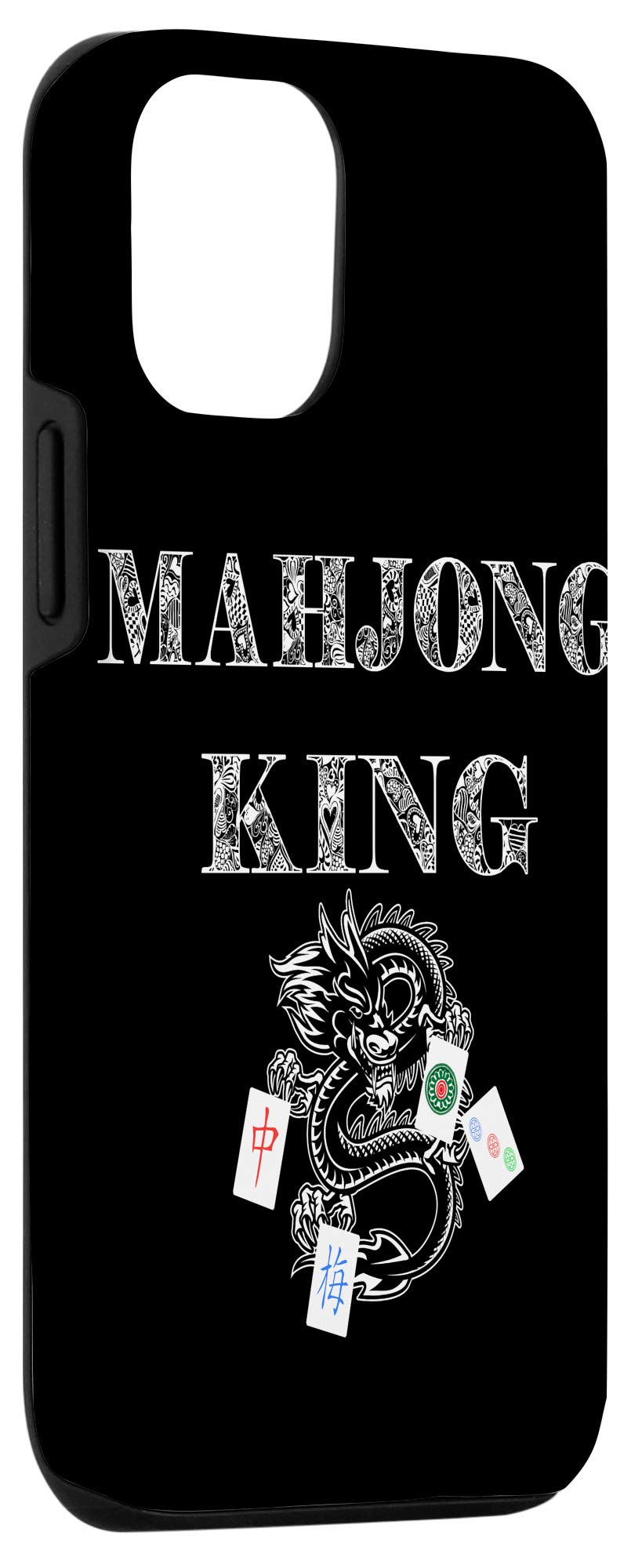 Premium Mahjong Set for iPhone 12/12 Pro - Authentic Chinese Game Tiles with Travel Case | Perfect for Family Game Nights, Travel Entertainment & Cultural Gift Giving