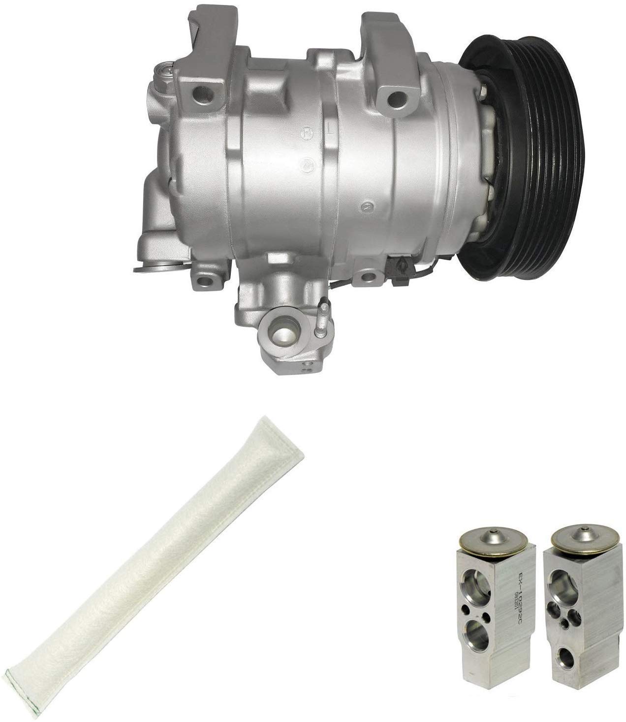 RYC Remanufactured AC Compressor Kit KT AB98 - Compatible with Multiple Car Models | High Performance Auto Air Conditioning Replacement Part | Perfect for Summer Cooling & Vehicle AC System Repair