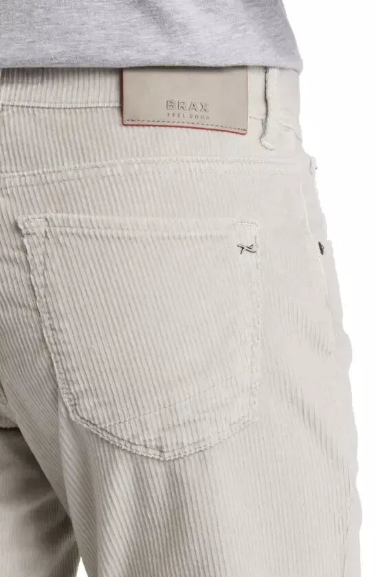 BRAX SLD 5-Pocket Corduroy Pants for Men - Comfortable Stretch Fit Casual Trousers for Work, Travel & Everyday Wear