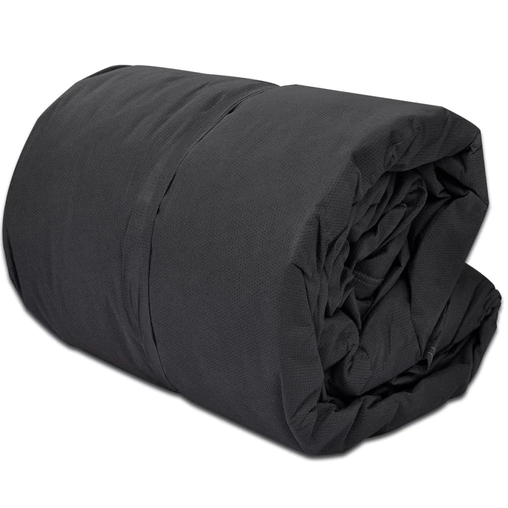 vidaXL RV Cover - Waterproof, Breathable & UV-Resistant Camper Top Cover for Caravans & Campers | Perfect for Outdoor Camping & Travel Protection - Gray