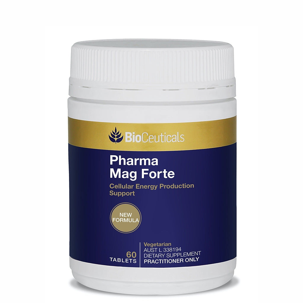 BioCeuticals Pharma Mag Forte - Premium Magnesium Supplement for Stress Relief, Muscle Recovery & Sleep Support | Ideal for Athletes, Fitness Enthusiasts & Busy Professionals