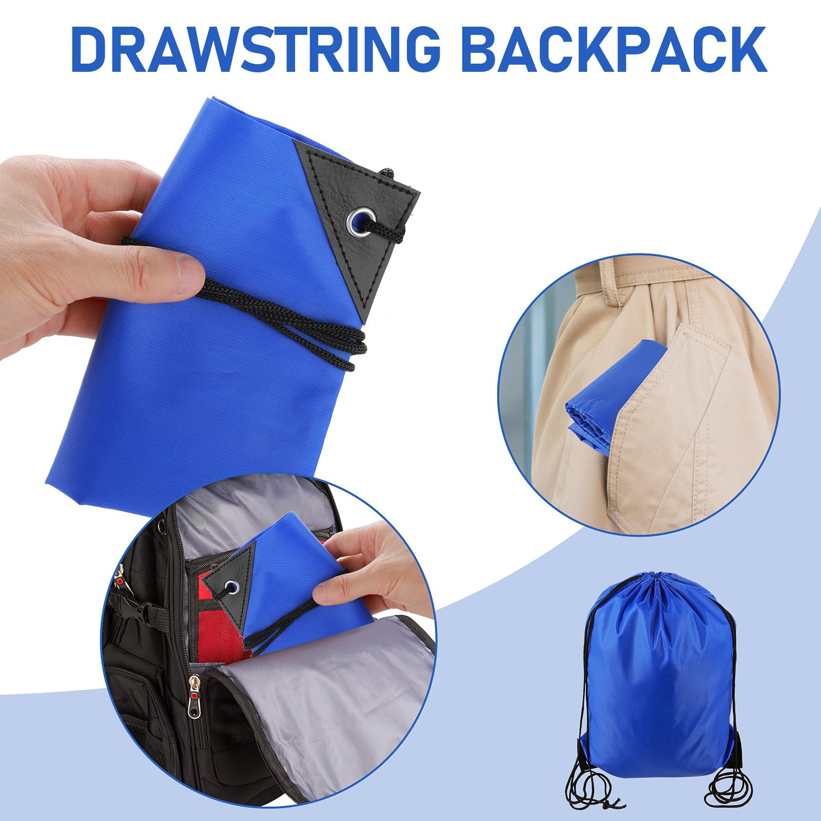 Grevosea Gym Drawstring Bags - Lightweight Sports Backpack for Men & Women - Perfect for Workout, Travel, and Beach