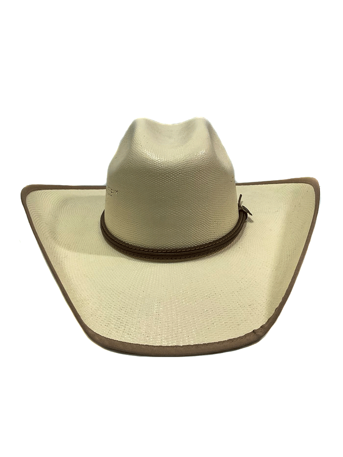 Justin JS5256FNX Ivory Bent Rail Fenix Straw Cowboy Hat - Western Style Summer Sun Hat for Men & Women - Perfect for Rodeo, Beach, Outdoor & Country Music Festivals