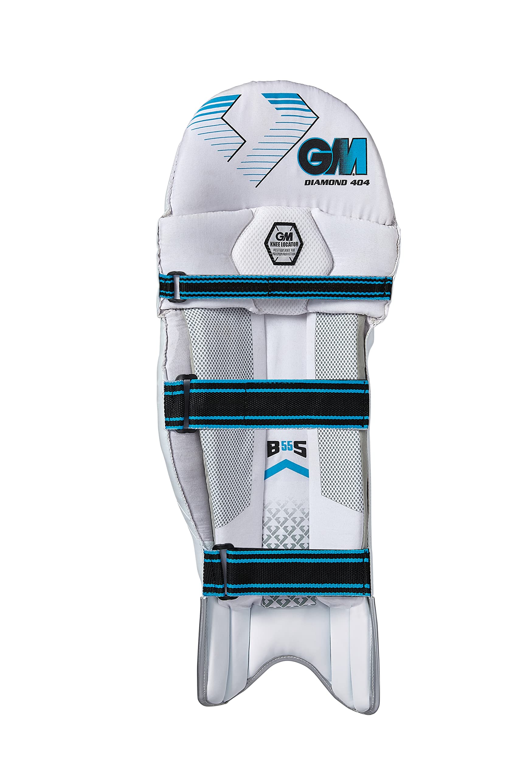 Gunn & Moore Diamond 404 Cricket Batting Pads 2023 - Premium Leg Protection for Cricket Players | Perfect for Practice & Match Play