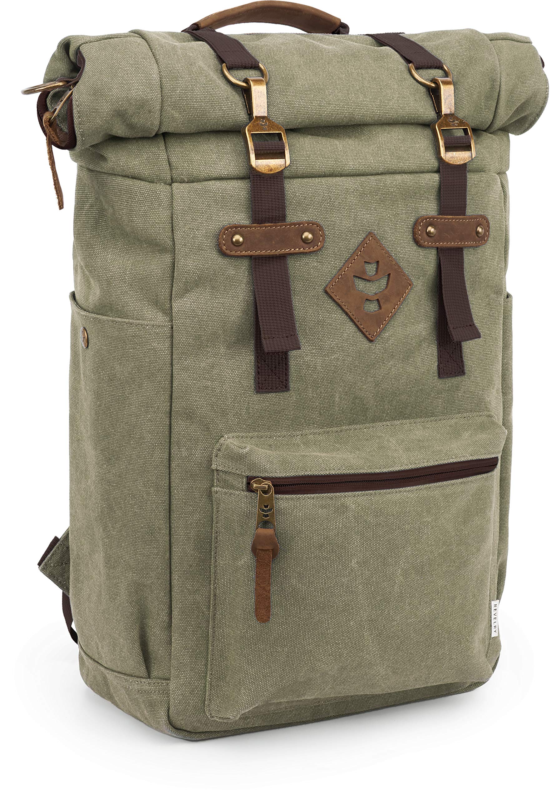 **RV70031 Drifter Rolltop Sage Backpack – Waterproof Hiking & Travel Backpack for Outdoor Adventures, Commuting & College**