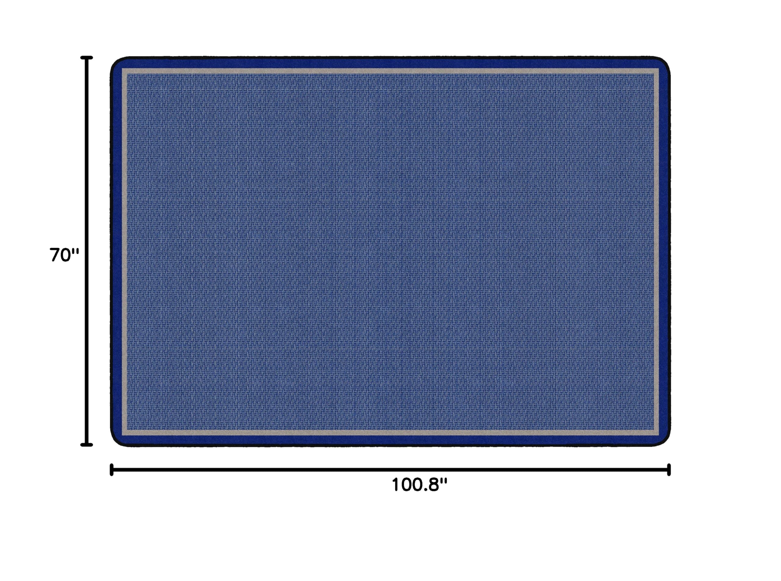 Premium All Over Weave Carpet for Home, School & Office - 5'10