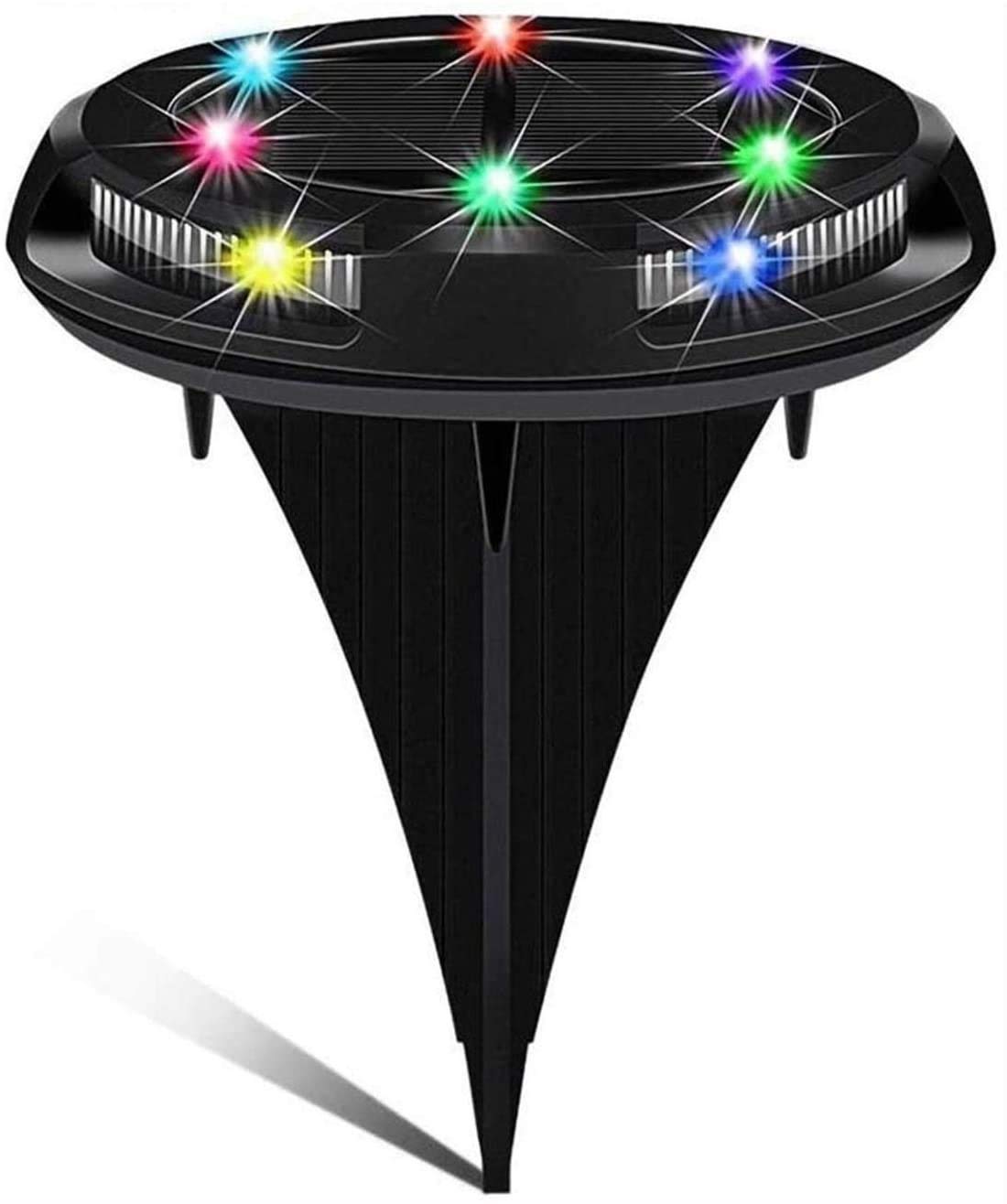 10 LED Solar In-Ground Lights - IP67 Waterproof Outdoor Landscape Lighting for Garden, Lawn, Deck & Pathways | Solar Powered LED Ground Lights for Patio, Yard & Driveway | Energy Efficient & Weather Resistant Landscape Illumination