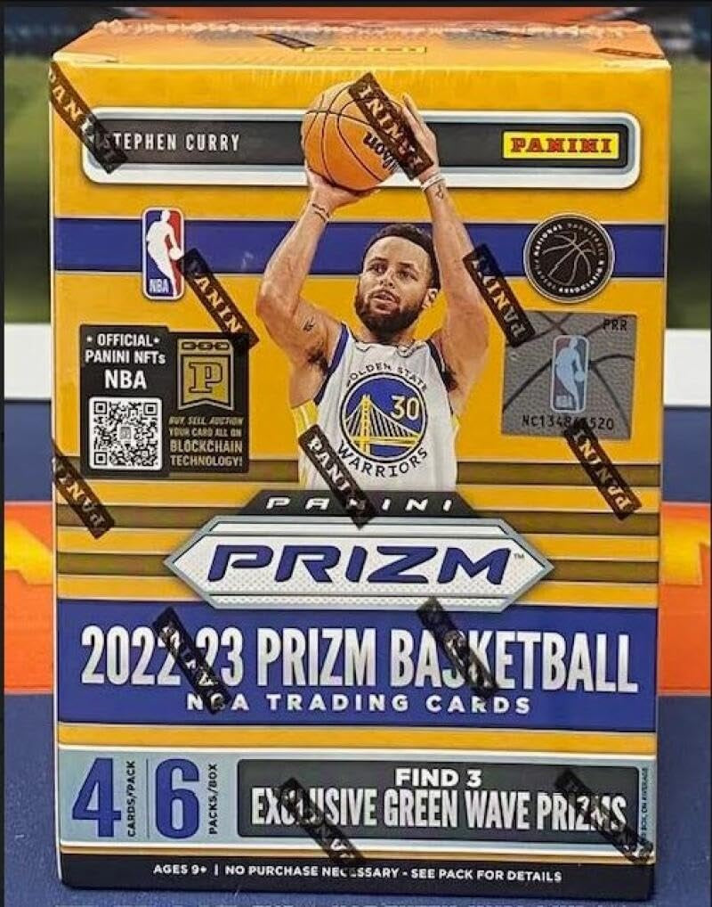 2022-2023 Panini Prizm Basketball Trading Cards Blaster Box - 24 NBA Collectible Cards per Box | Perfect for Collectors, Investors & Fantasy Basketball Fans