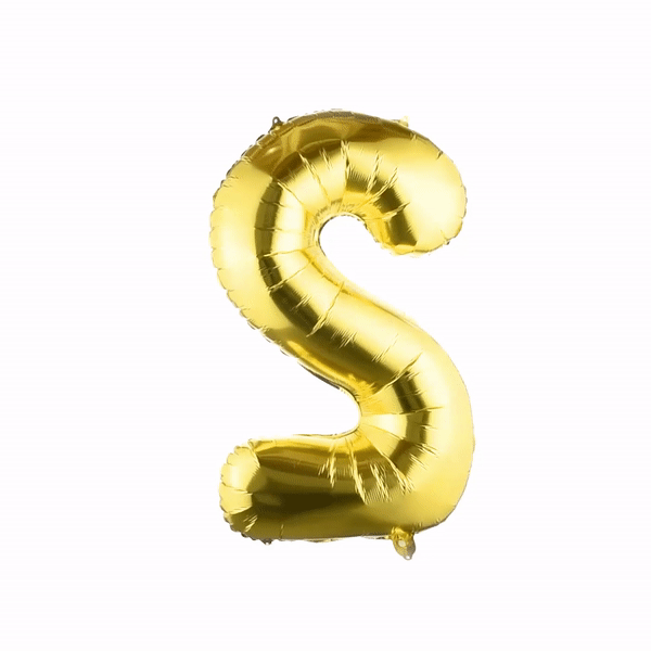 Balloonify Gold Mylar Number 2 Balloon - 40 Inch Large Foil Balloon for Birthday Parties, Anniversaries & Celebrations - 1 Count Box