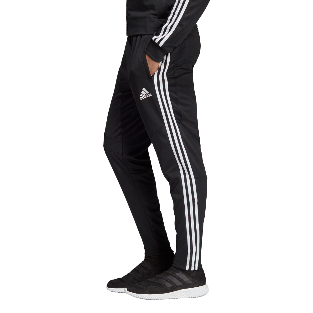 Adidas Tiro 19 Men's Training Pants - Black/White - Performance Soccer & Gym Workout Pants for Athletes