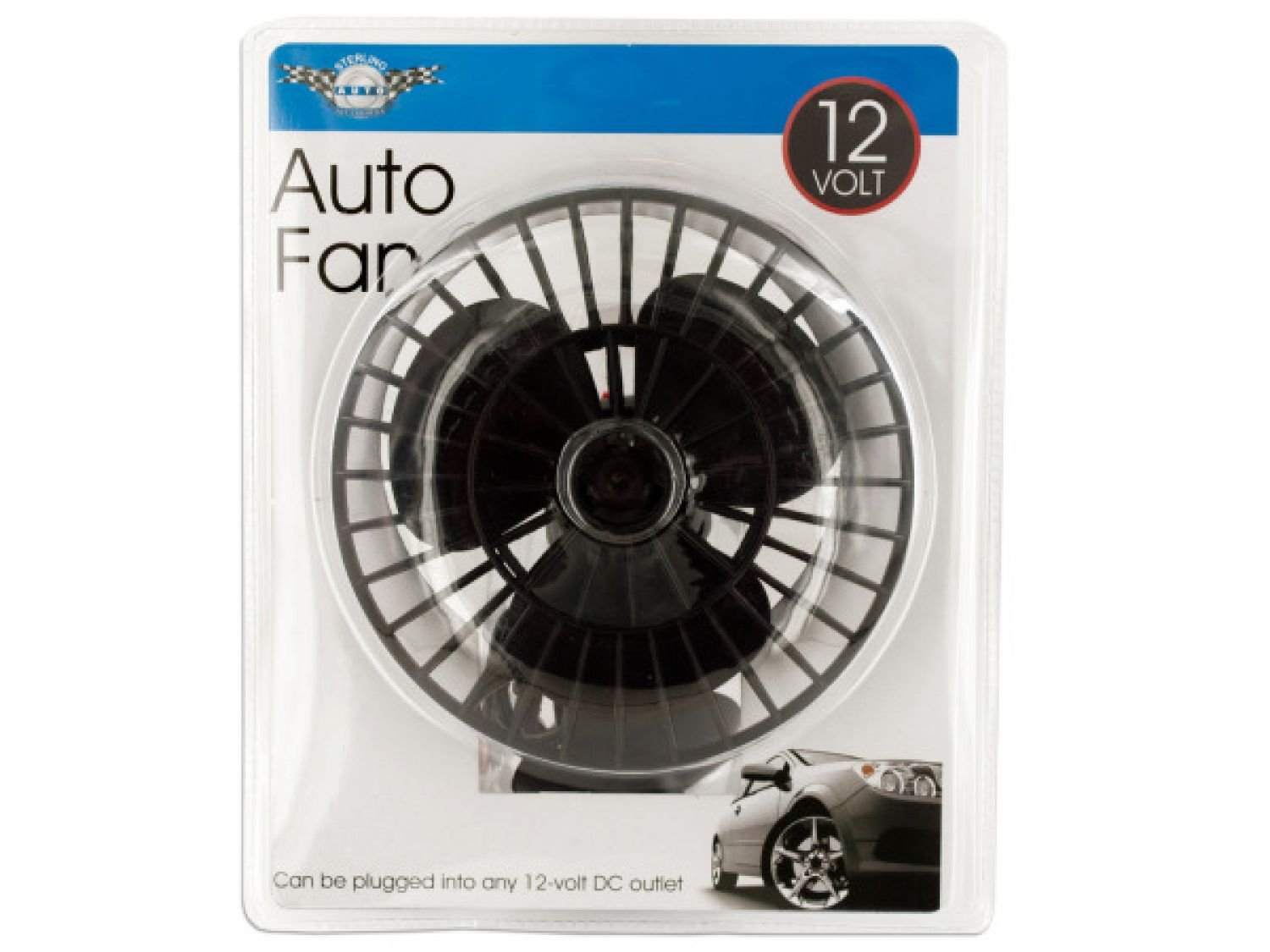 StarSun Depot 12V Car Fan with Strong Suction Cup - 3 Pack for Cooling, Auto Interior Accessories | Perfect for Trucks, RVs & Camping Trips