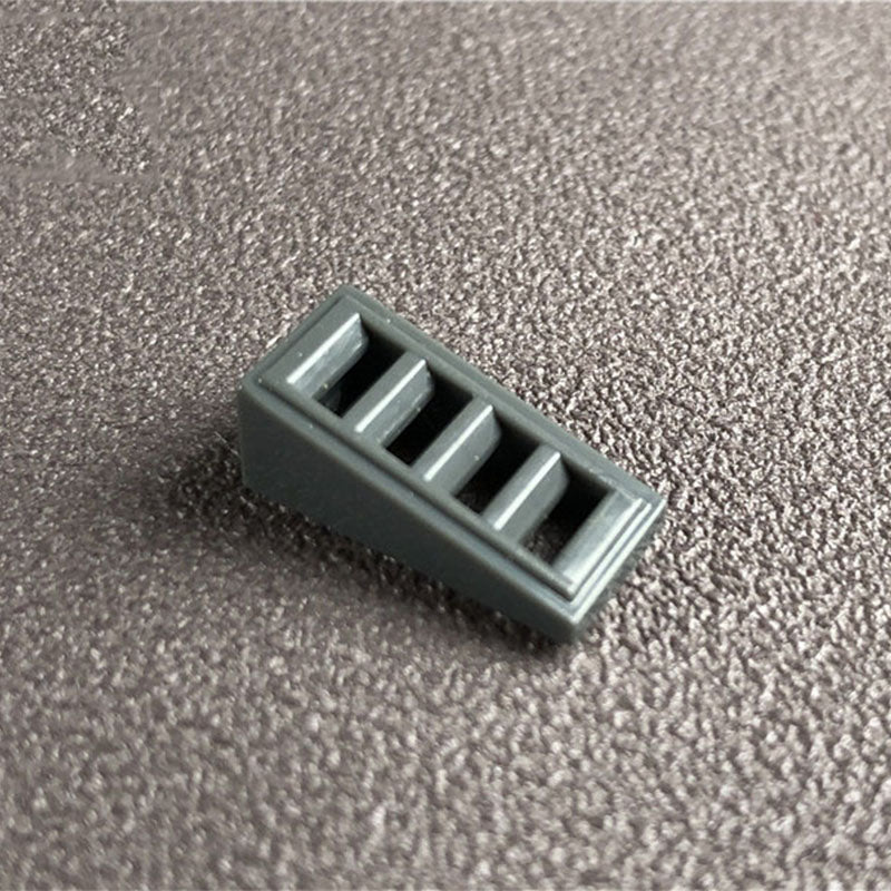 20pcs LEGO-Compatible 1x2x2/3 Slope with Grille (18°) Brick Building Blocks - Perfect for LEGO Technic Models, Car Designs & Creative MOC Projects