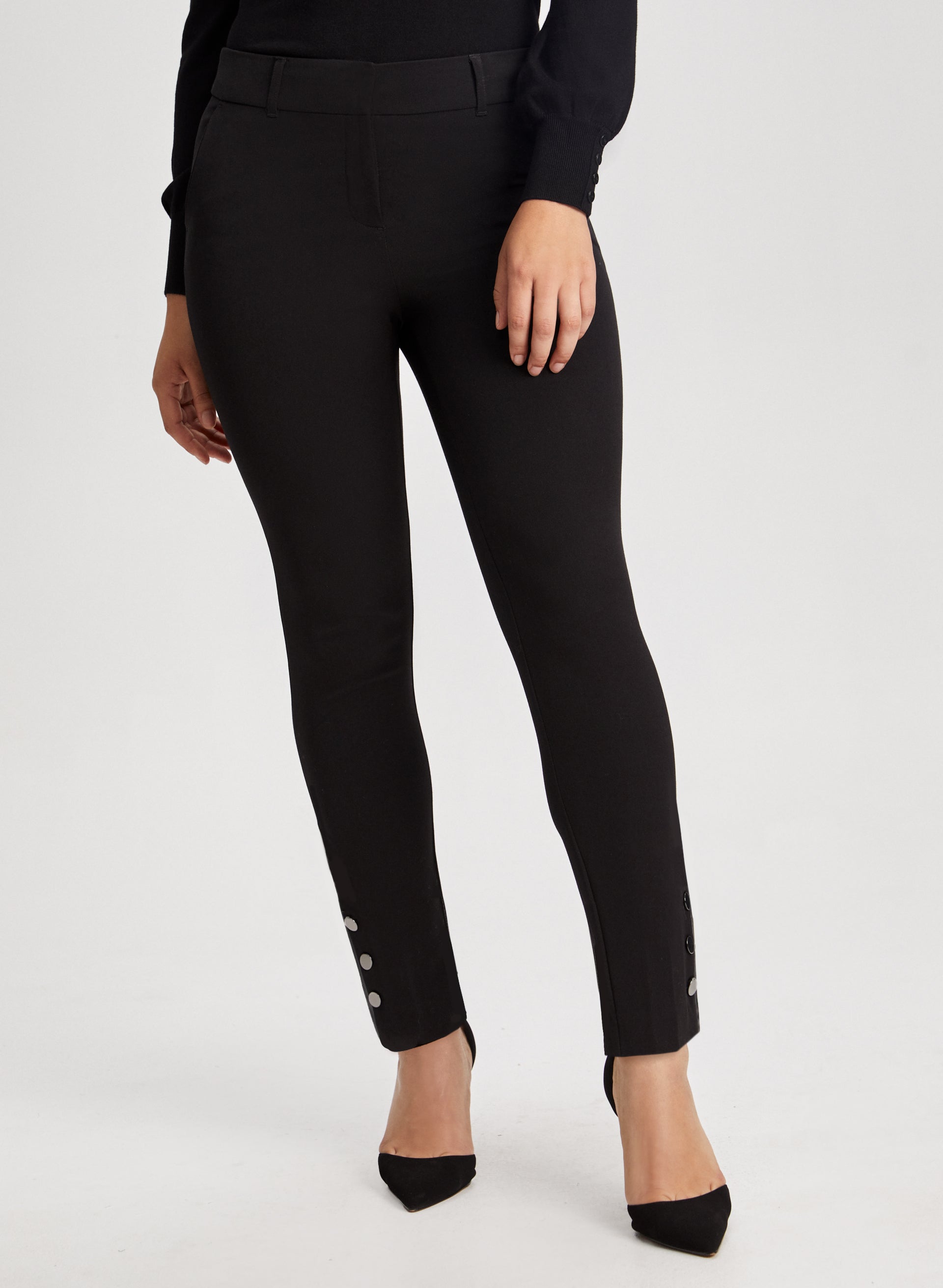 City Fit Bi Stretch Pants - Women's High Waisted Yoga Pants with Tummy Control for Workout, Running & Lounge Wear
