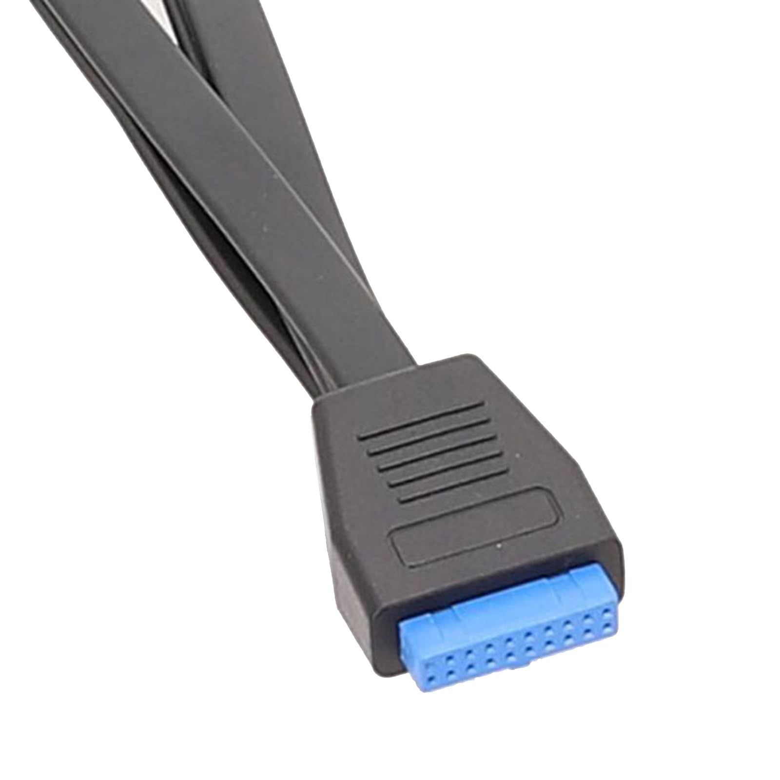 USB 3.0 1 to 2 Splitter Adapter for Motherboard - 19Pin/20Pin Header Converter for PC Build