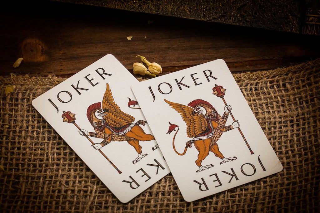 Premium Ruby Red Babylon Playing Cards - Elegant Design for Poker, Magic Tricks & Card Games | Perfect for Casino Nights, Gifts & Collectors