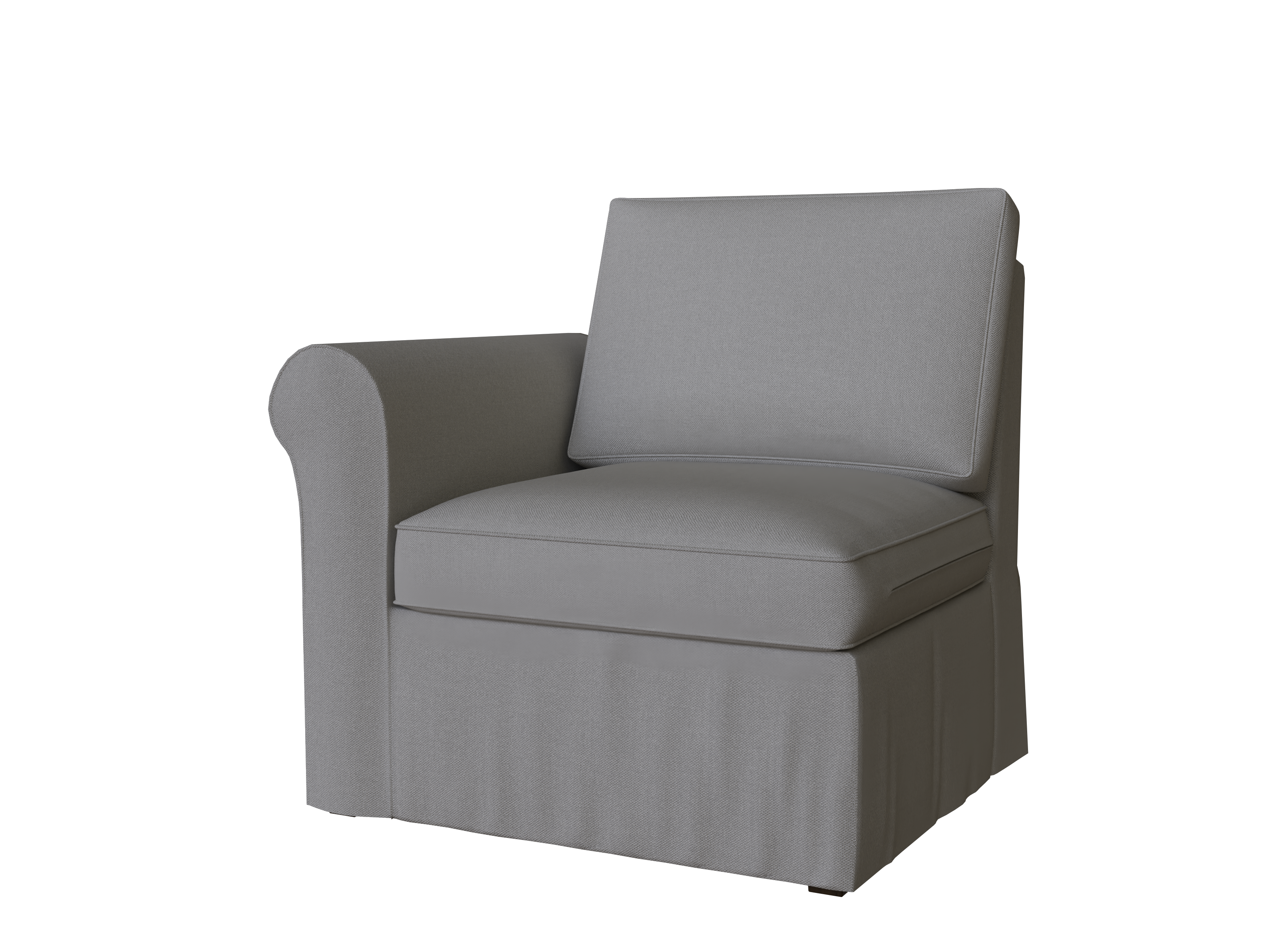 PB Cameron Roll Arm Left Arm Chair Slipcover - Premium Sectional Sofa Cover for Living Room, Home Decor & Furniture Protection