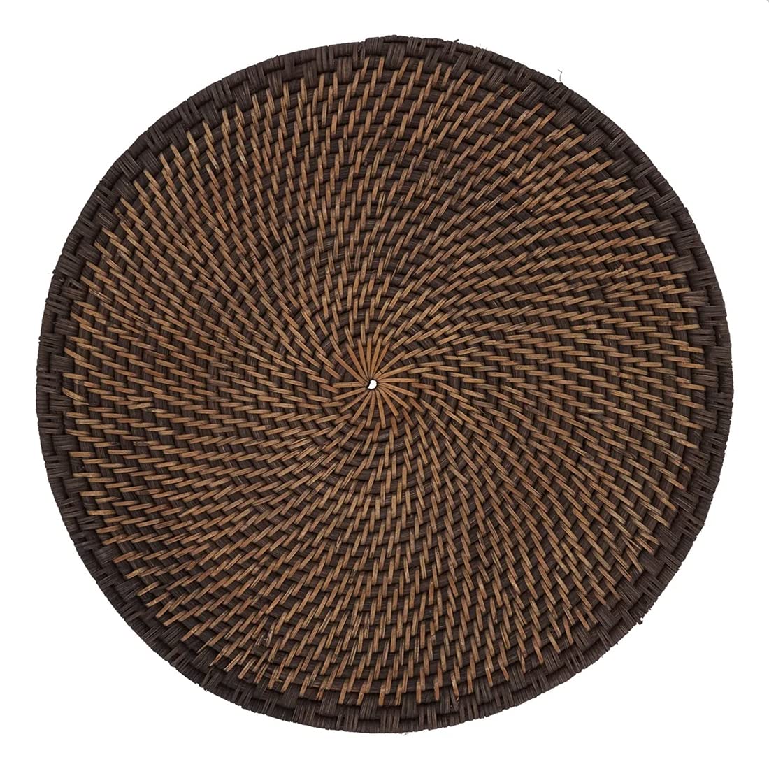 Fennco Styles Hand-Woven Rattan Placemats 15
