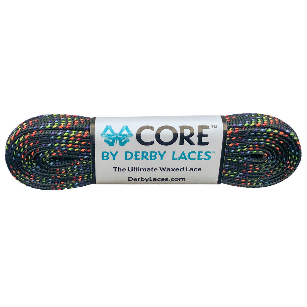 Derby Laces Core 6mm Shoe Laces - Premium Flat Waxed Shoelaces for Dress Shoes, Boots & Oxfords - Perfect for Formal Wear, Business Attire & Office Outfits