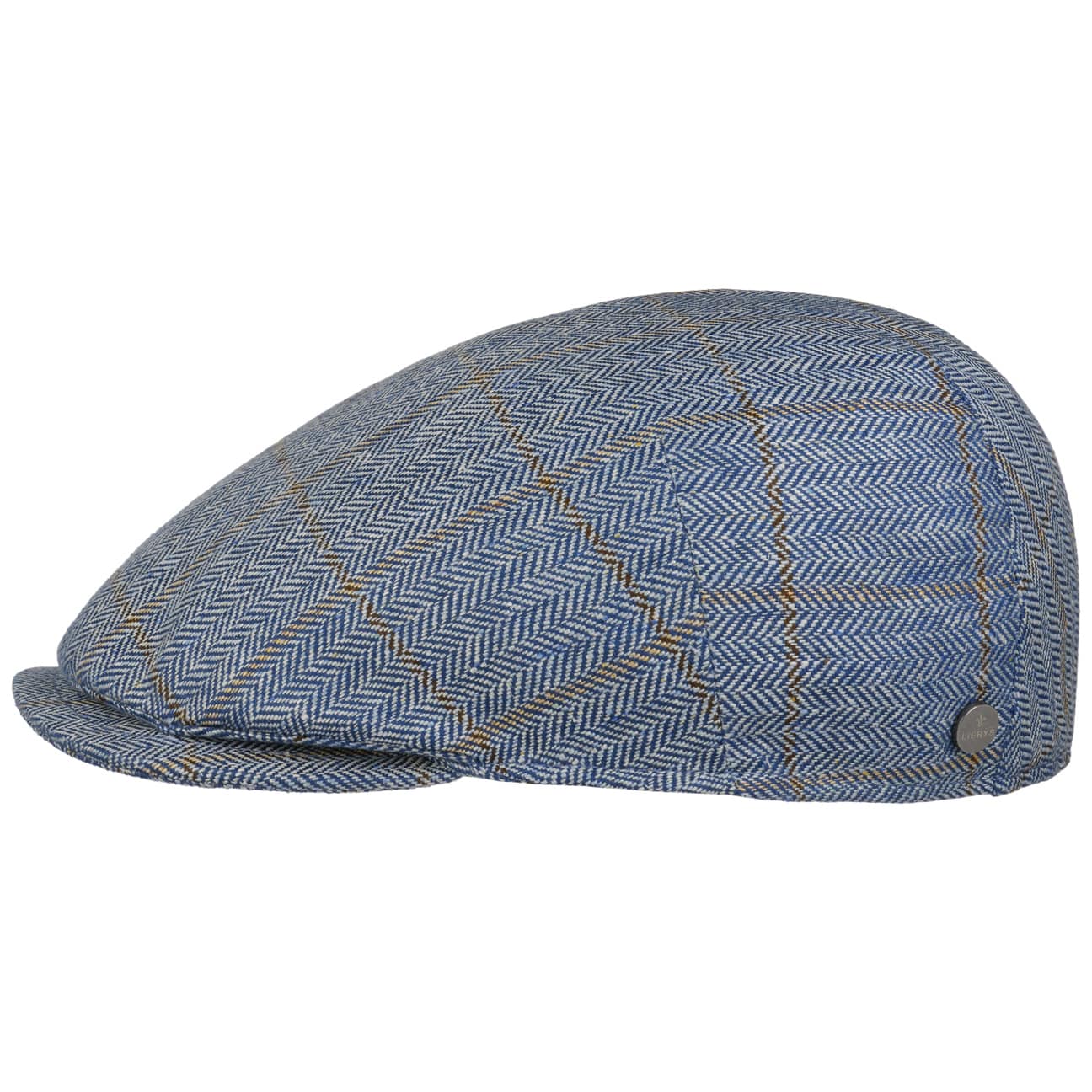 Lierys Women's Fishbone Silk Flat Cap - Elegant & Lightweight Summer Hat for Outdoor Activities, Travel, and Fashion Accessories