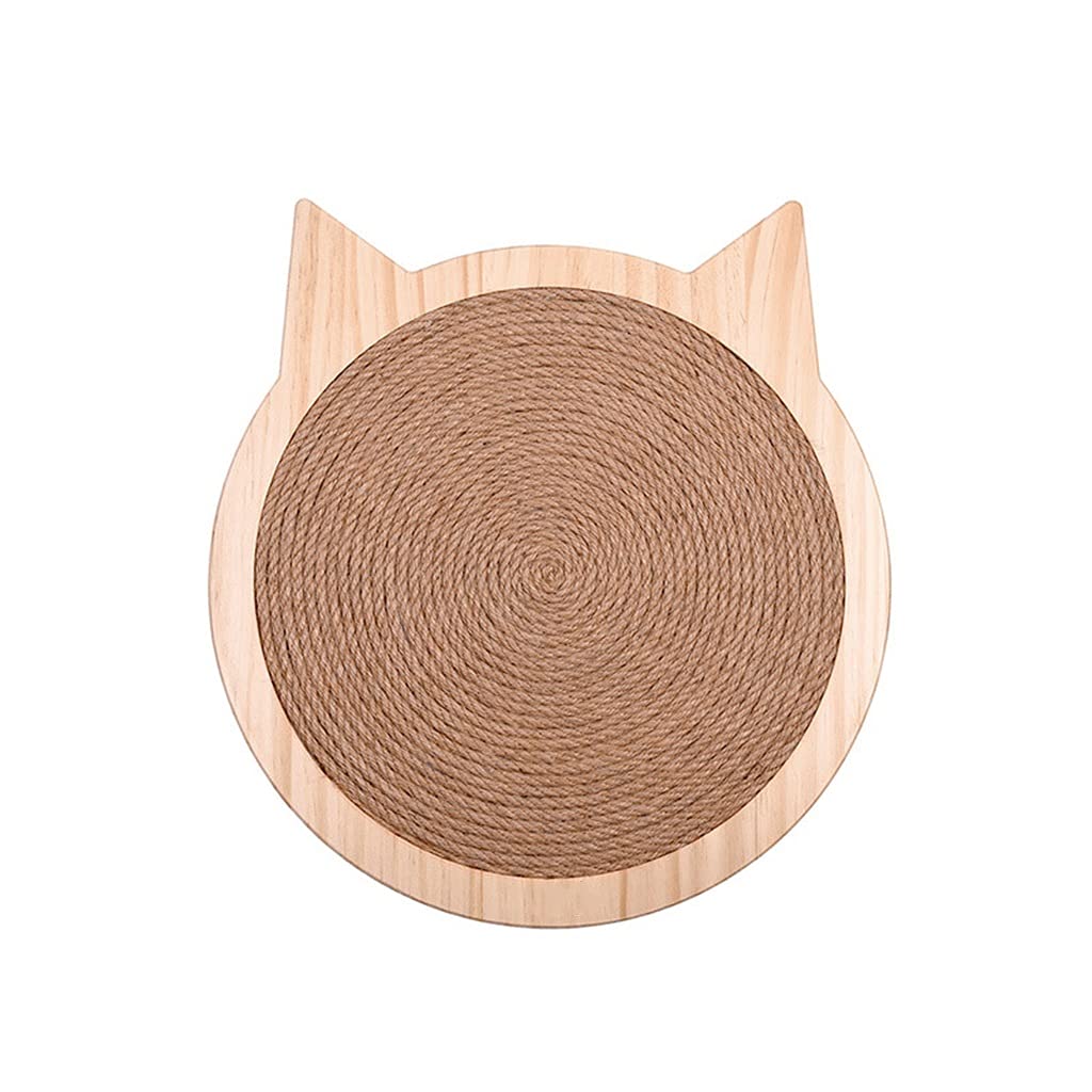 Premium Cat Scratching Post with Sisal - Wall Mounted Scratcher Board with Suction Cups for Cat Claw Care - Perfect for Small Spaces & Cat Play Areas
