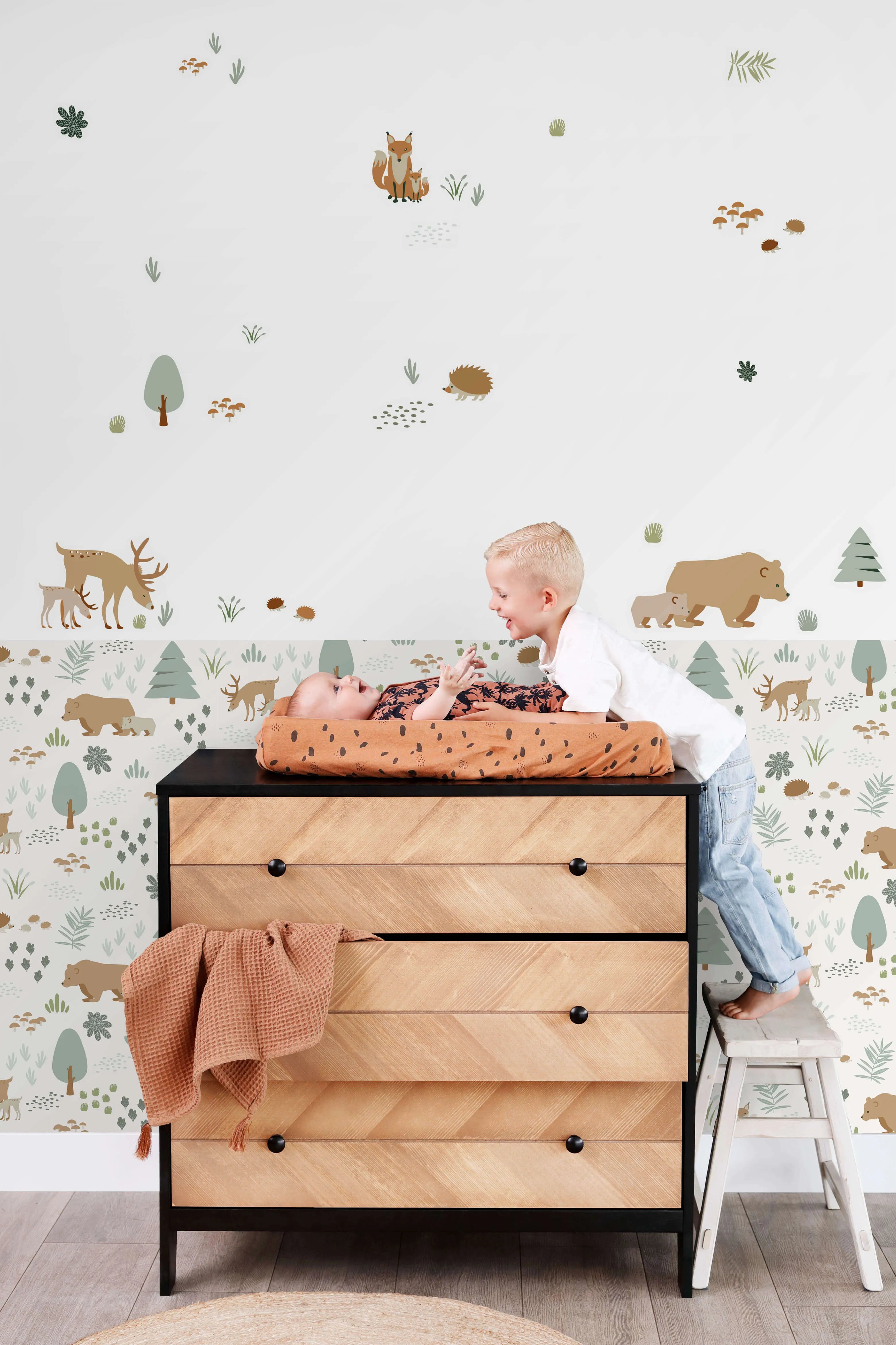 Forest Friends Enchanted Glade - Magical Woodland Animal Figurines for Kids Room Decor & Fairy Garden Accessories | Perfect for Nursery, Birthday Gifts & Imaginative Play