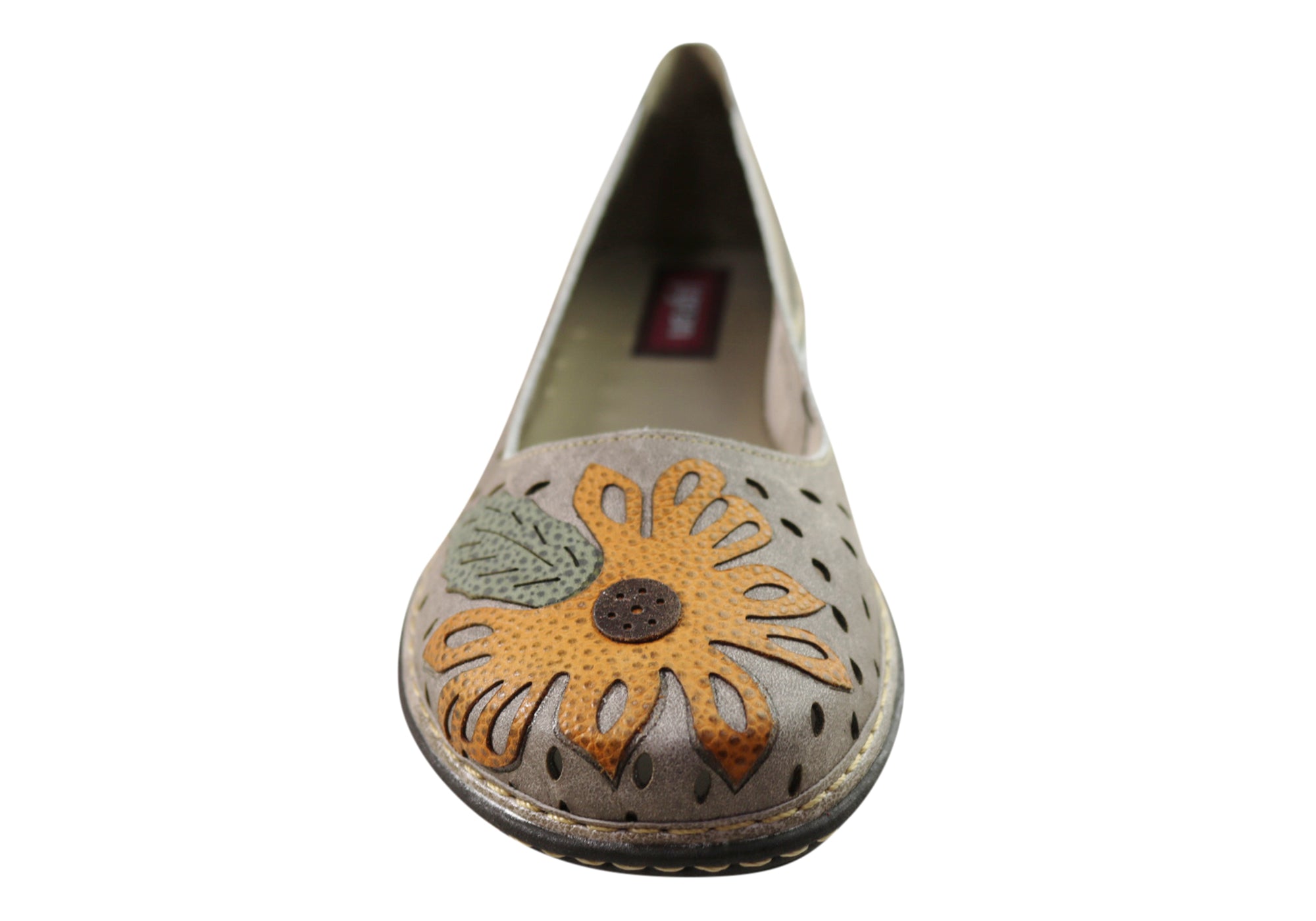 J Gean Leah Women's Comfortable Leather Shoes - Handmade in Brazil - Perfect for Work, Travel & Everyday Wear