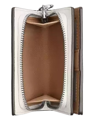 Coach Cosmic Snap Wallet with Rocket Print - Stylish & Compact Card Holder for Everyday Use, Travel, and Gifts