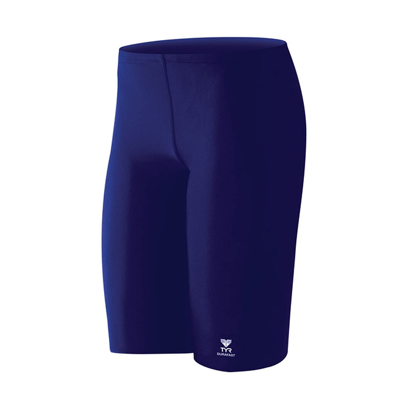 Durafast One Boys' Swim Jammer - Quick Dry, UPF 50+ Sun Protection, Comfort Fit for Competitive Swimming & Water Sports - Navy Blue, Size 22