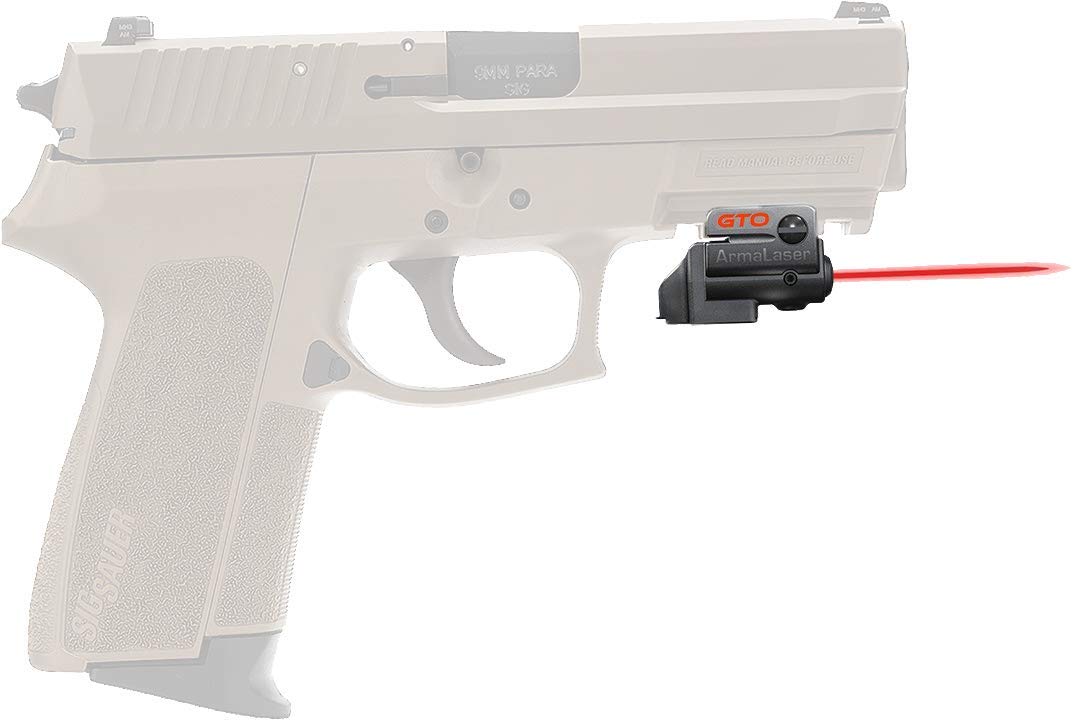 ArmaLaser Sig SP2022 GTO Red Laser Sight with FLX40 Grip Switch - Perfect for Tactical Shooting, Home Defense & Range Practice