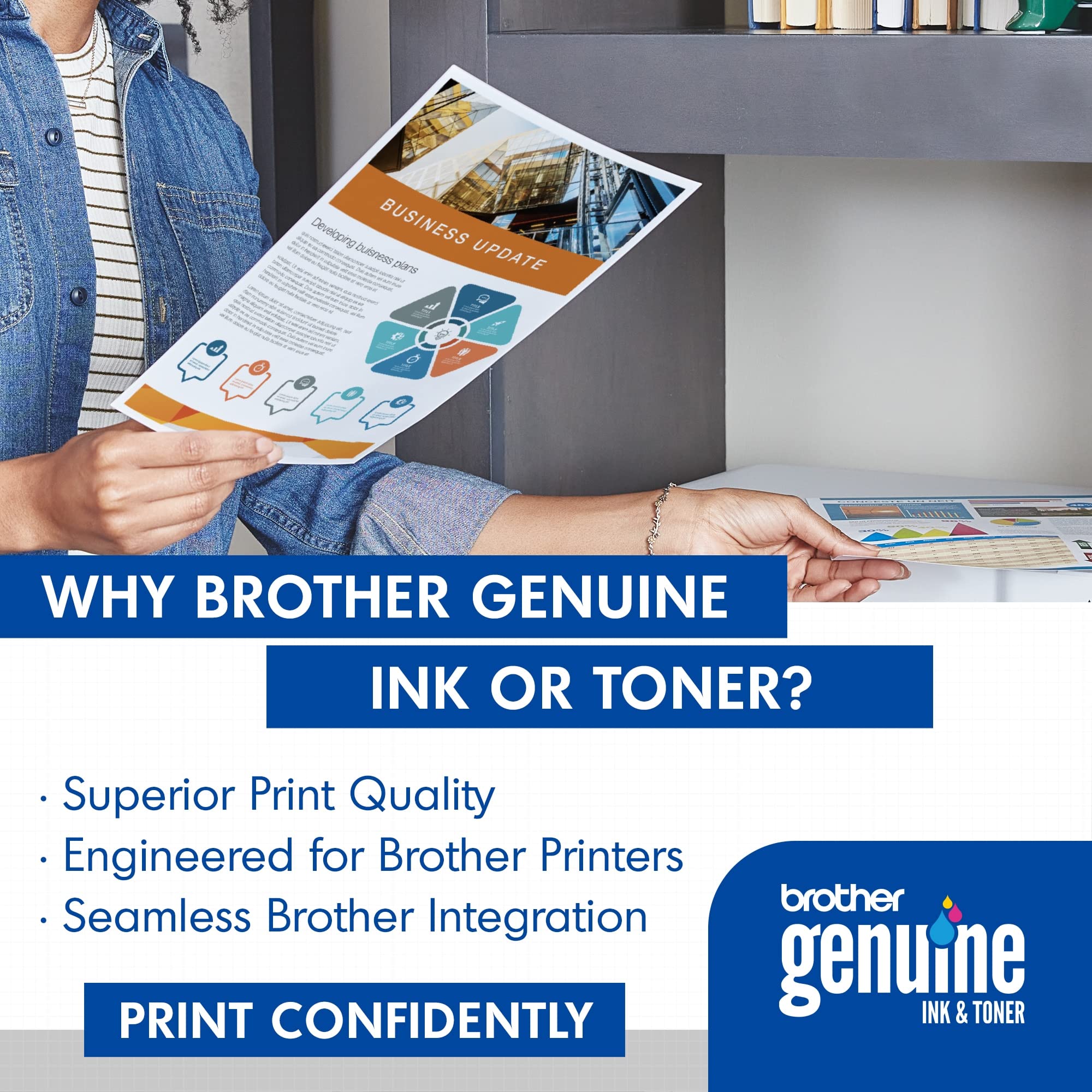Brother TN310Y Genuine Yellow Toner Cartridge - High-Quality Replacement for Brother Color Laser Printers - Perfect for Home Office & Small Business Printing Needs