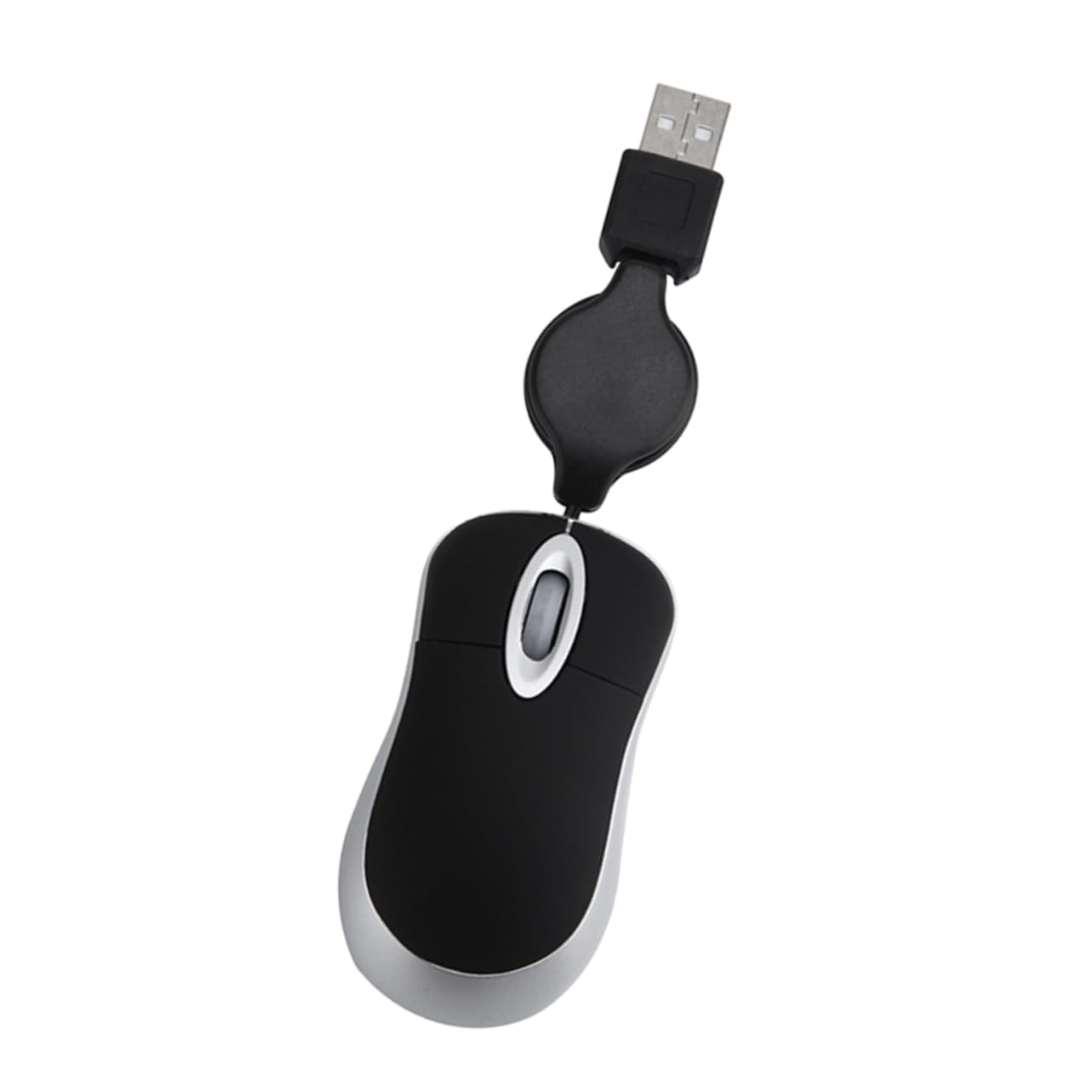 Angoily 3pcs Mini Laptop Computer Wired USB Mouse with Luminous Design, Comfortable Travel Mouse for Office, Home, and Gaming Use