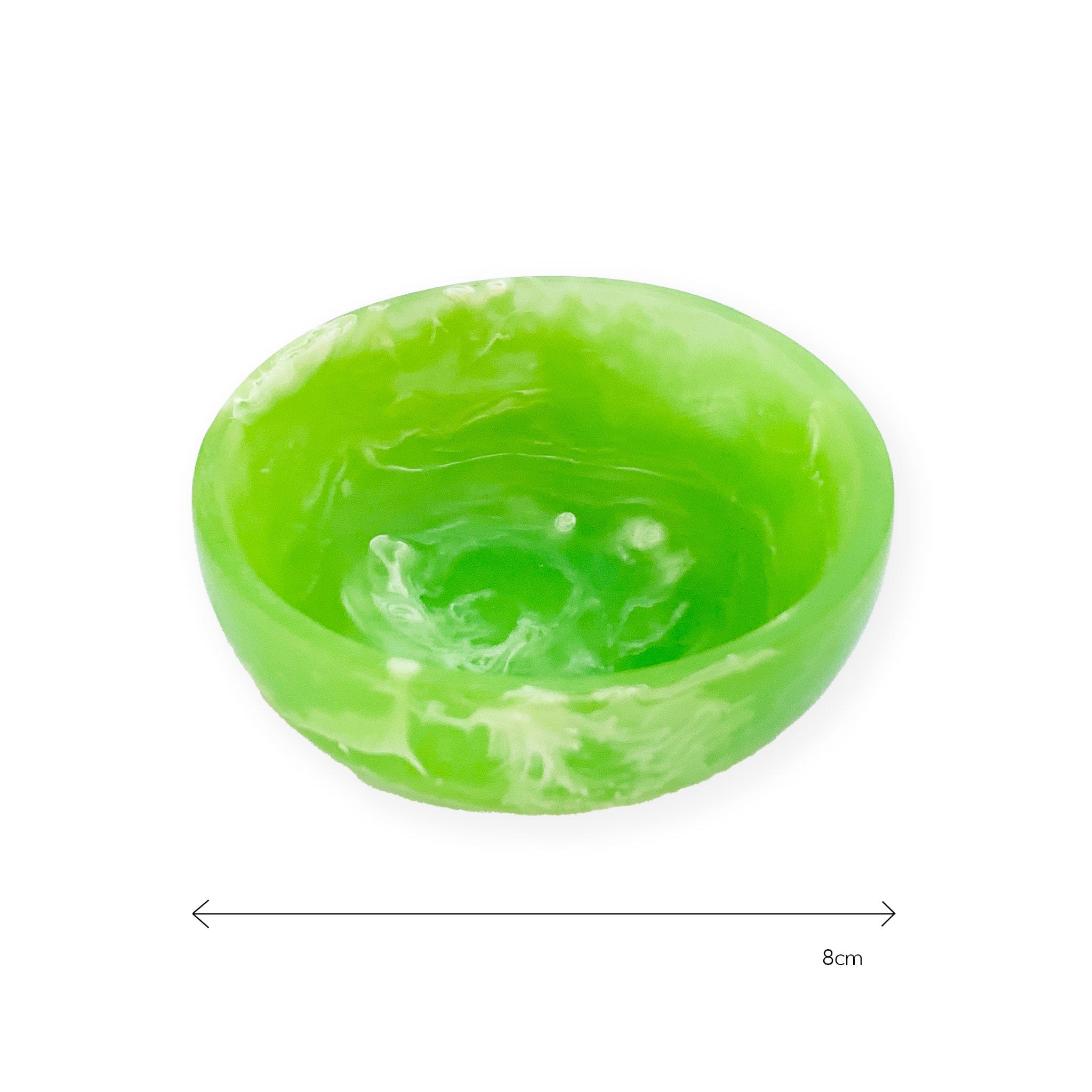 Handmade Swirl Resin Mini Bowls - Set of 4 Small Decorative Dishes for Jewelry, Candles & Home Decor - Perfect for Gifts, Parties & Boho Style Decorations
