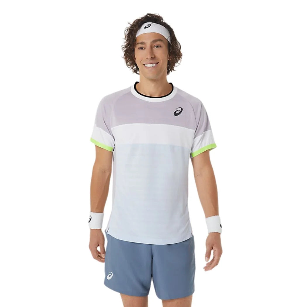 ASICS Men's Match Performance T-Shirt - Lightweight, Breathable & Moisture-Wicking Activewear for Running, Gym & Training