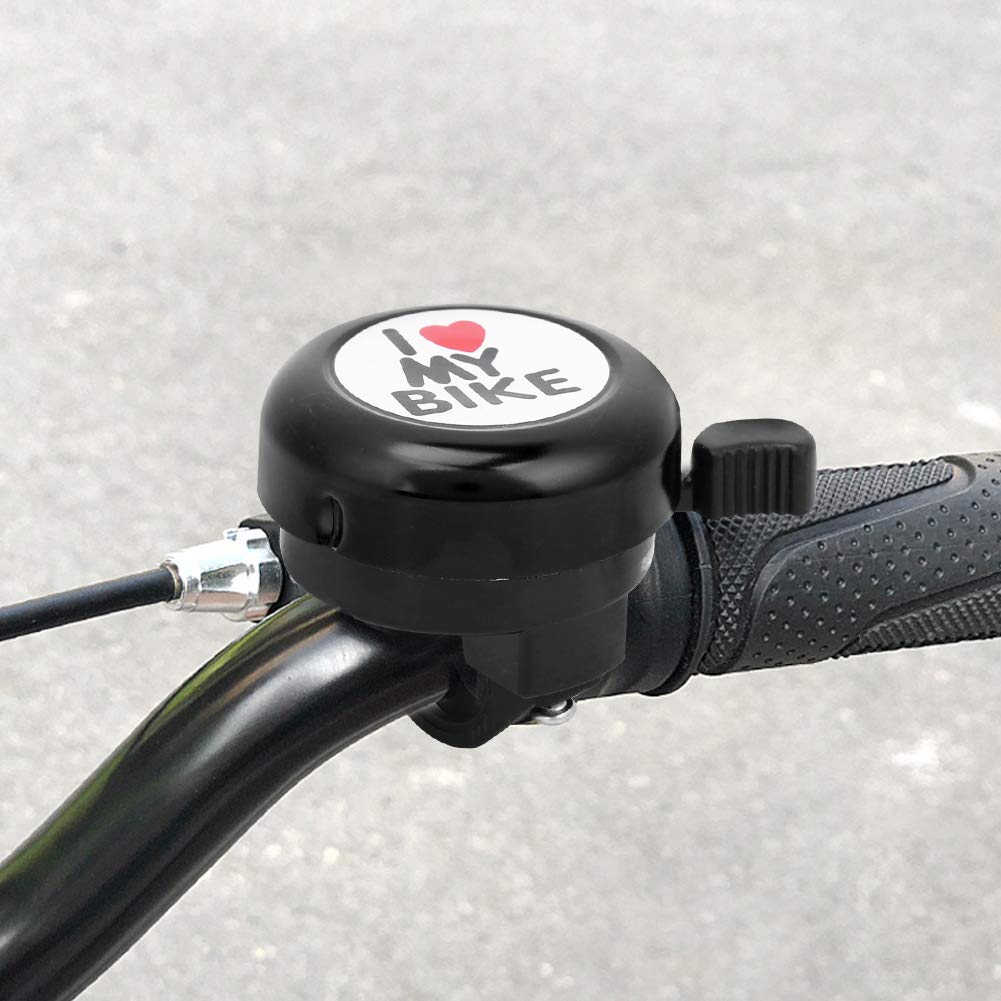 Keenso Ultralight Aluminum Bike Bell - Loud & Clear Bicycle Horn for Mountain/Road/Kids Bikes | Perfect for Commuting, Cycling Safety & Outdoor Adventures